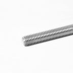 4 Packs 304 Stainless Steel 3/8"-16 Thread Fully Threaded Rods, 12" Length, Right Hand Threads