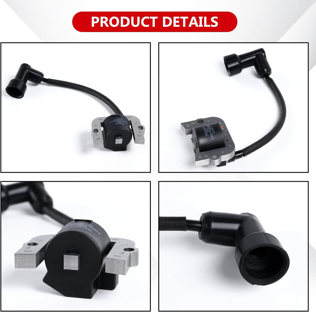 Ignition Coil Module Compatible with Toro and Titan Exmark Series Riding Lawn Mowers Replace OEM# 136-7883 139-0720 127-9216,2pcs