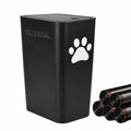 Dog Poop Trash Can Plastic,10L/2.6Gal Outdoor Dog Poop Wast Trash Can Bucket with Pop-Up Lid,Small Pet Waste