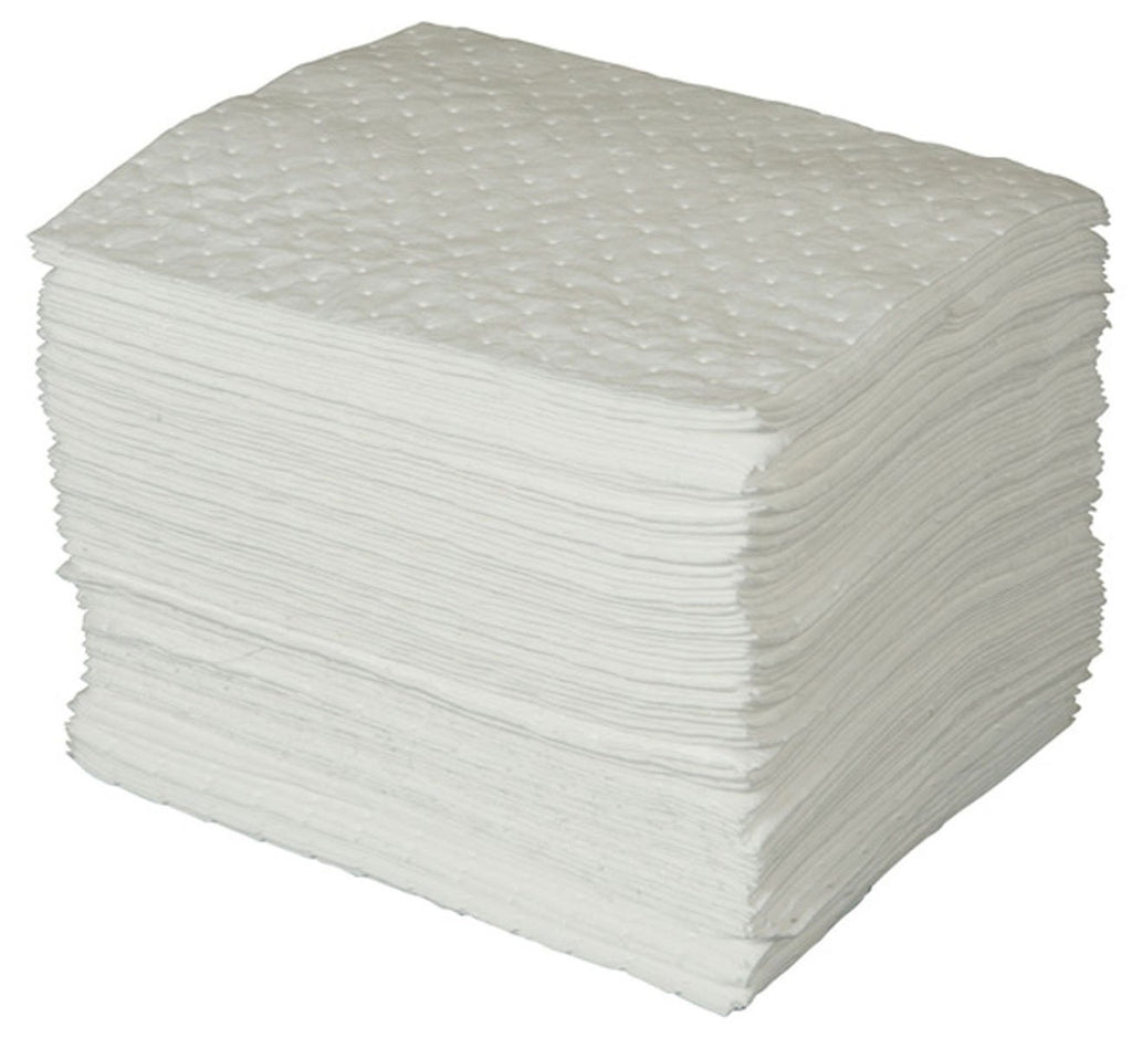 Brady 15"x17" 100ct Oil Absorbent Pads & Zep 32oz Professional Sprayer Bottle Bundle