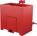 Heavy Duty 800 lbs 3-Point Ballast Box for Category 1 Tractors – 5 cu.ft Steel Attachment – 2" Standard Hitch