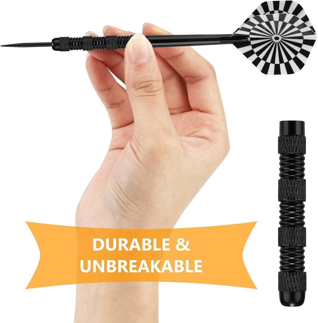 Metal Tip Darts, Steel Tip Darts, 14 Grams Professional Metal Darts, Darts Metal Tip Set, Metal Darts for Dartboard
