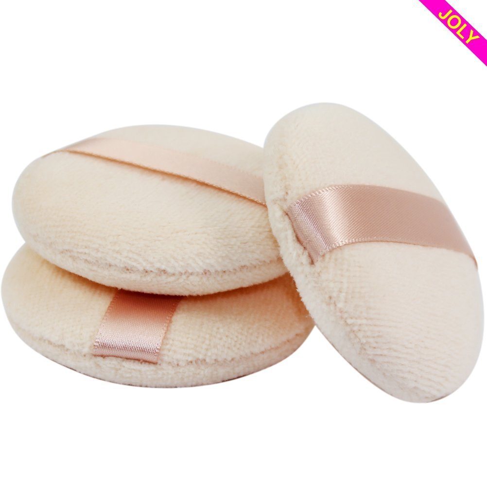 Powder Puff for Makeup Face Powder (3 Pieces)