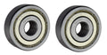 (2 Each) 6300-ZZ, 6300-2Z, 300SS Shielded Radial Ball Bearing 10X35X11 by SpinCo