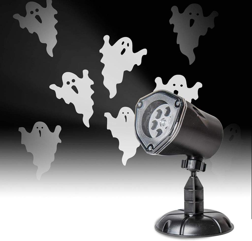 Halloween Projector Lights, Rotating Ghost Projector Halloween, Waterproof Outdoor Halloween Projector, Landscape