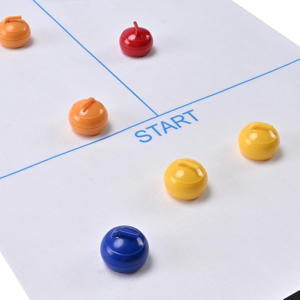 Mini Shuffleboard Replacement Pucks Rollers Curling Accessories 2-4 Color | 8-16 Pack Tabletop Equipment 1 inch/ 26
