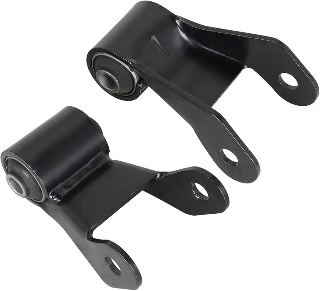 labwork Leaf Spring Rearward Shackle Bracket Kit Replacement for Chevy Avalanche Silverado Suburban Replacement for GMC Sierra Yukon 2000-2013 722-029