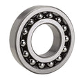 NTN Bearing 1205 Double Row Self-Aligning Radial Ball Bearing, Normal Clearance, Standard Cage, 25 mm Bore ID, 52 mm OD, 15 mm Width, Open