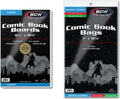 Resealable Thick Current Comic Bags & Backing Boards (100 ct) | Acid-Free Comic Bags and Boards Storage & Protector |