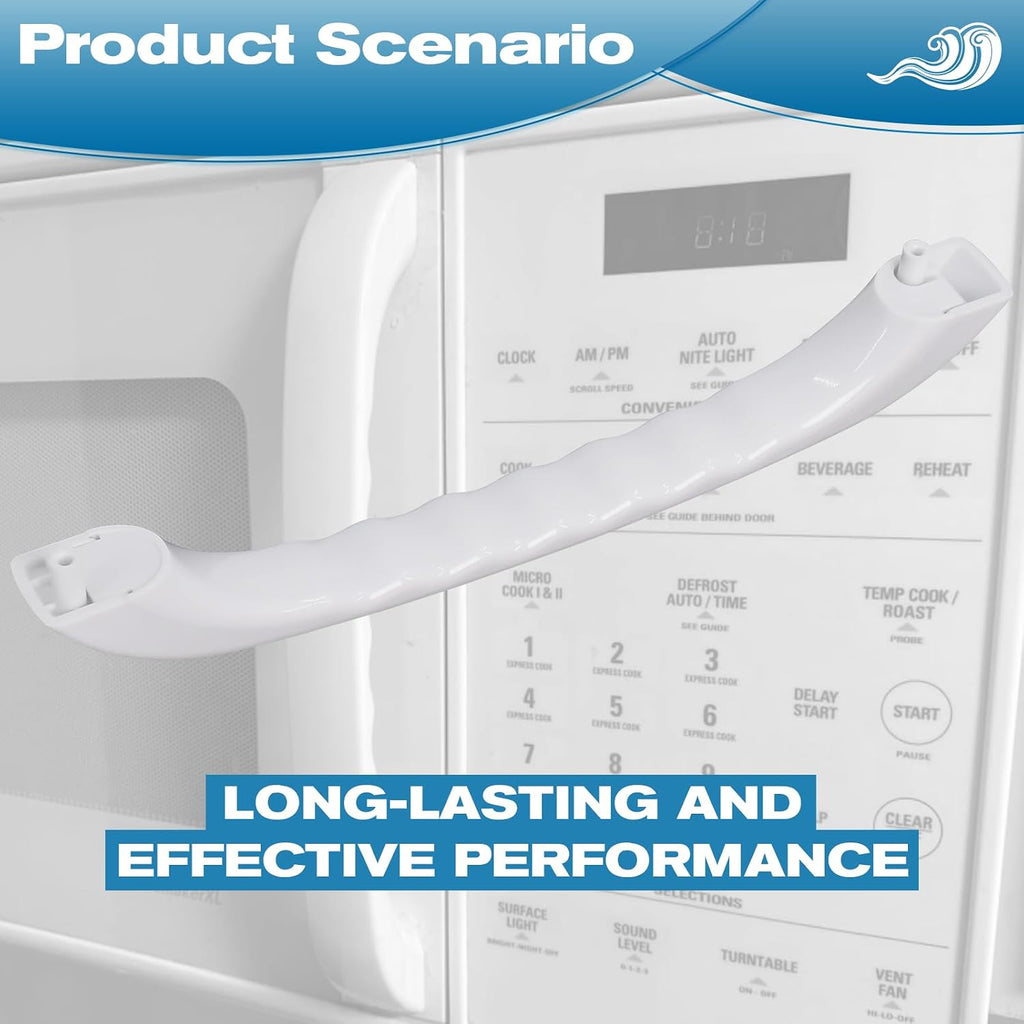 WB15X335 Microwave Door Handle Compatible with Select GE Spacemaker XL