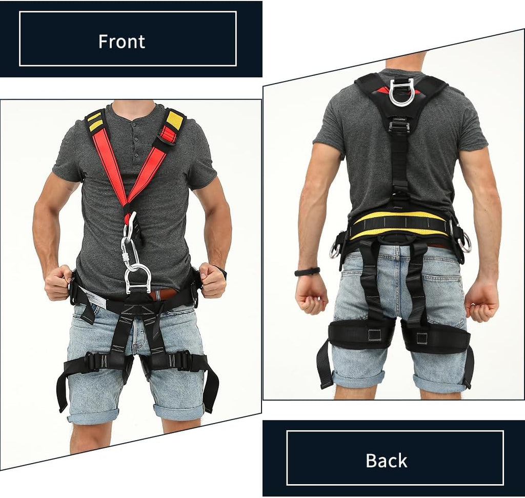Climbing Harness CE Certification Rock Climbing Rappelling Equipment Body Guard Protect Rappelling Rescuing Equip