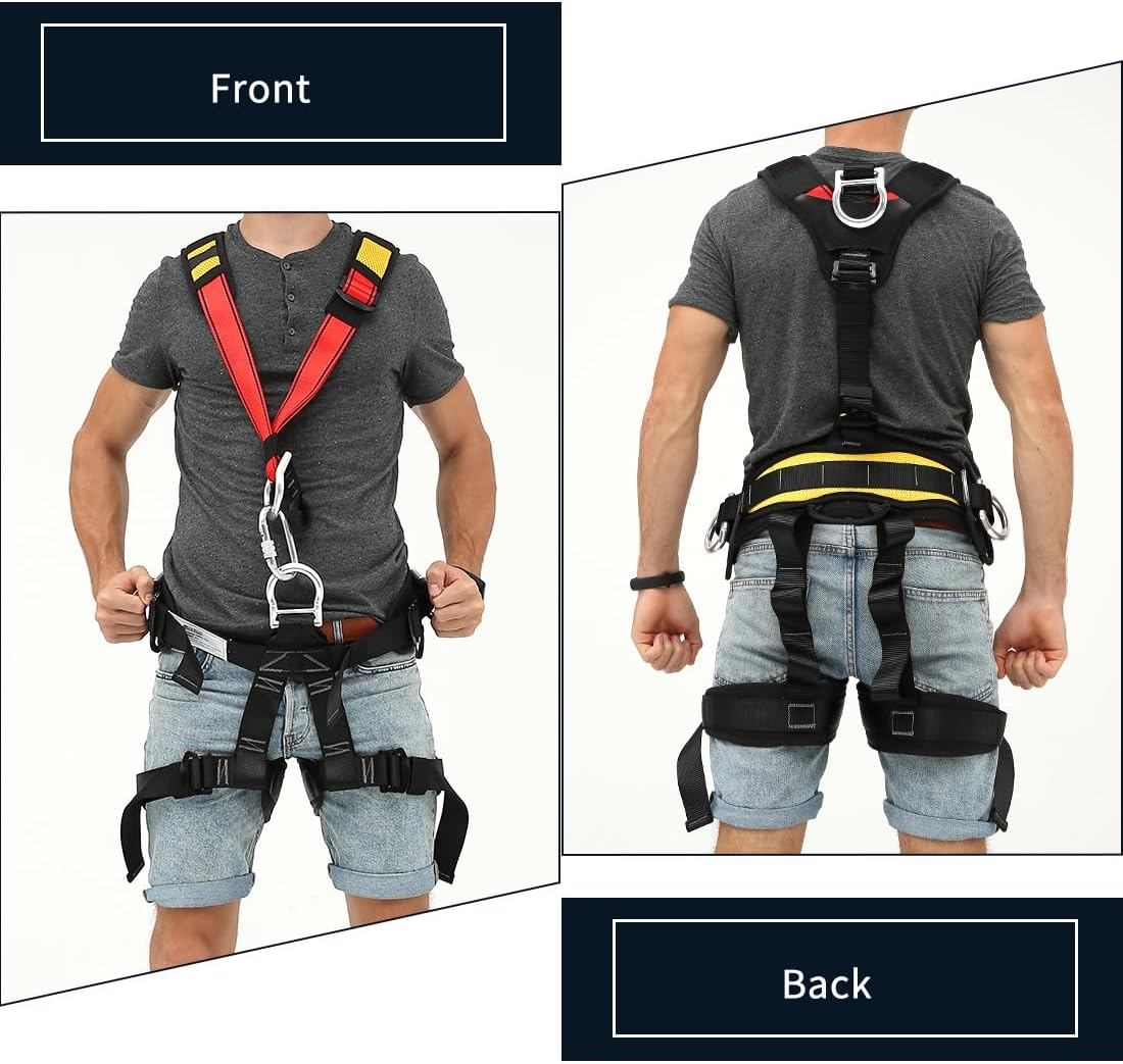 Climbing Harness CE Certification Rock Climbing Rappelling Equipment Body Guard Protect Rappelling Rescuing Equip