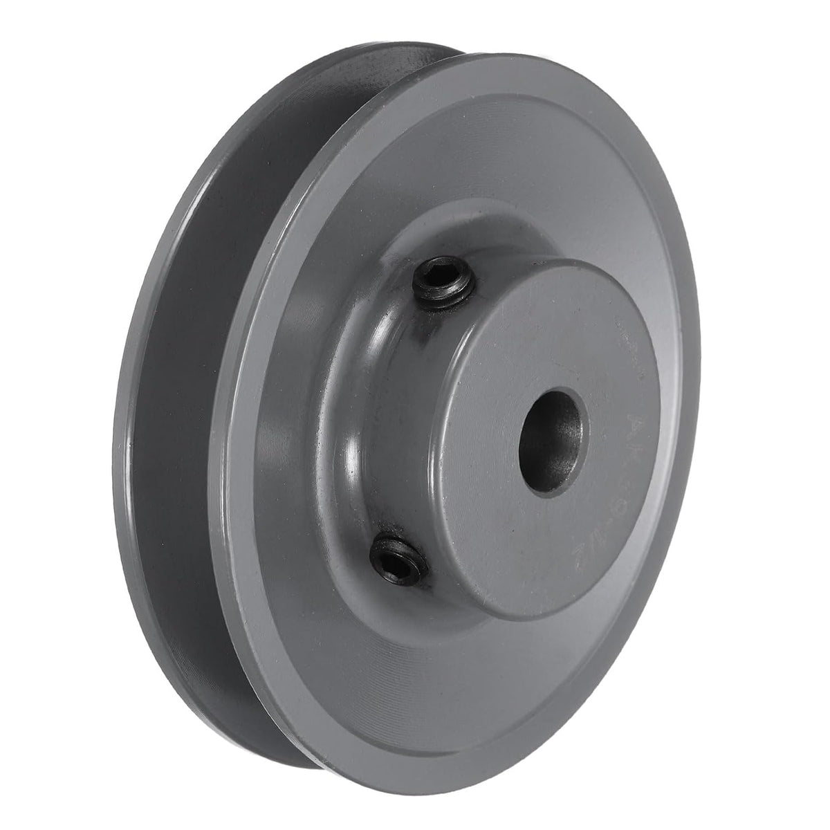 uxcell AK39-1/2 V-Belt Sheave 1/2" Bore, 3.75" OD, Single Groove Web Sheave