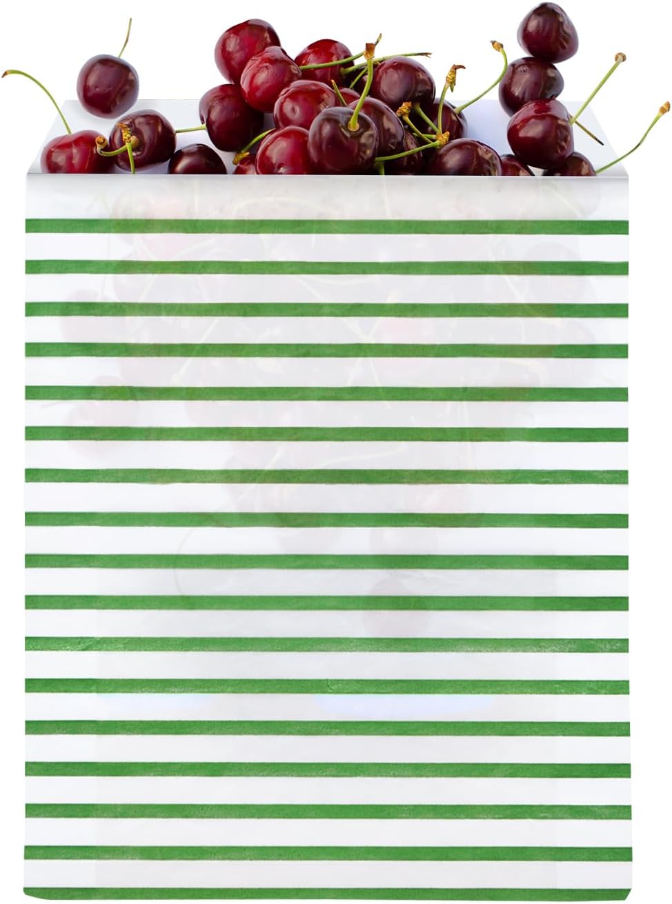 Recyclable XL Paper Sandwich Bags, 50 Count, Stripe