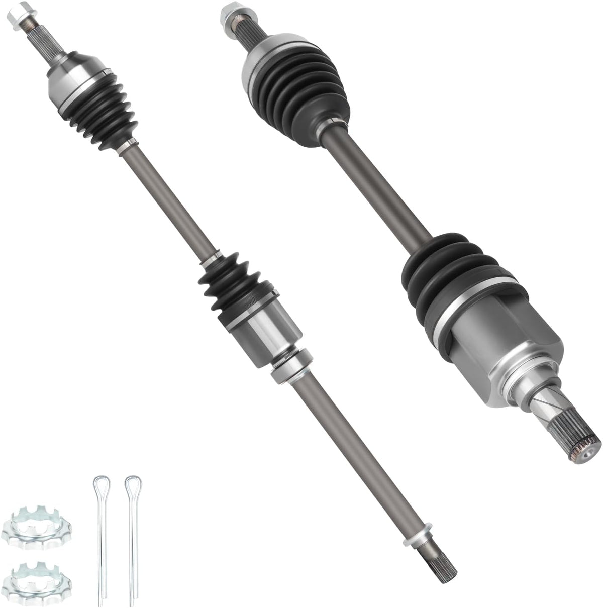 ILONPA NEW Left & Right Front CV Axle Shaft Assembly 2PCs CV Joint