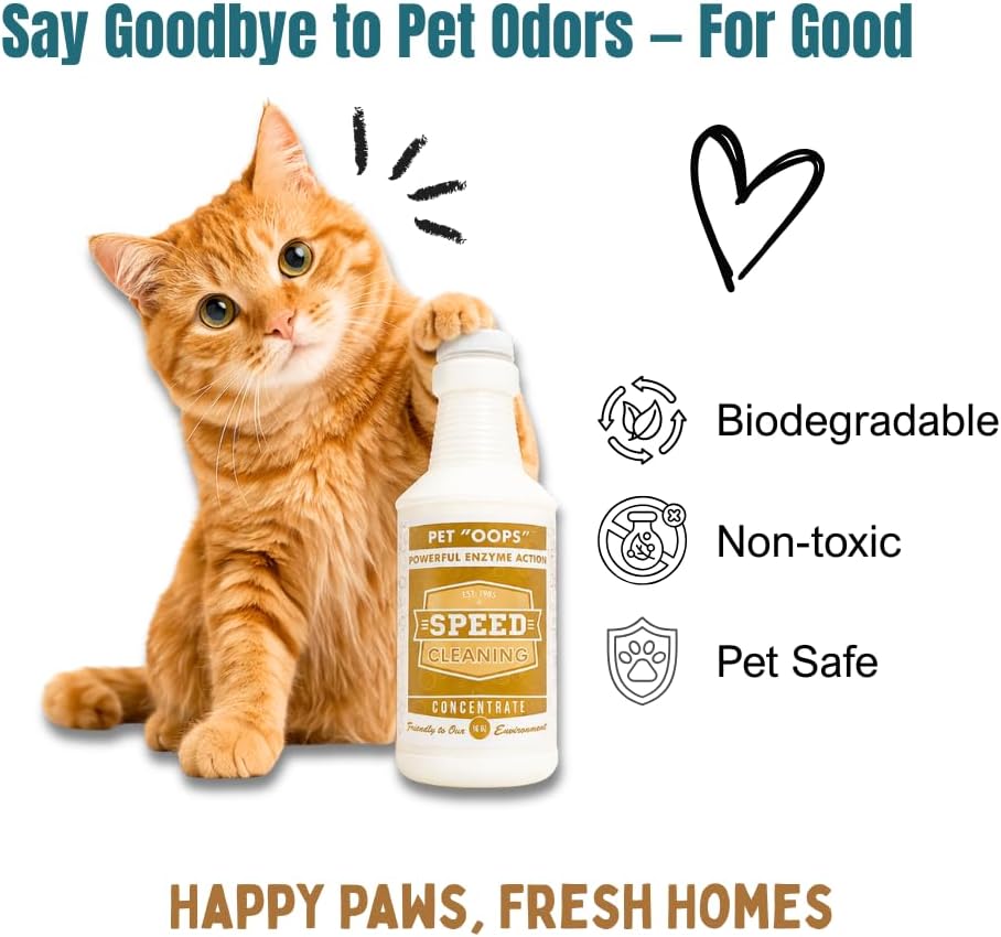 Pet 'Oops' Non Toxic Pet Safe Enzyme Cleaner Concentrate
