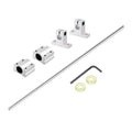 uxcell 10mm x 750mm Linear Motion Rod Shaft Guide,Hard Chrome Plated