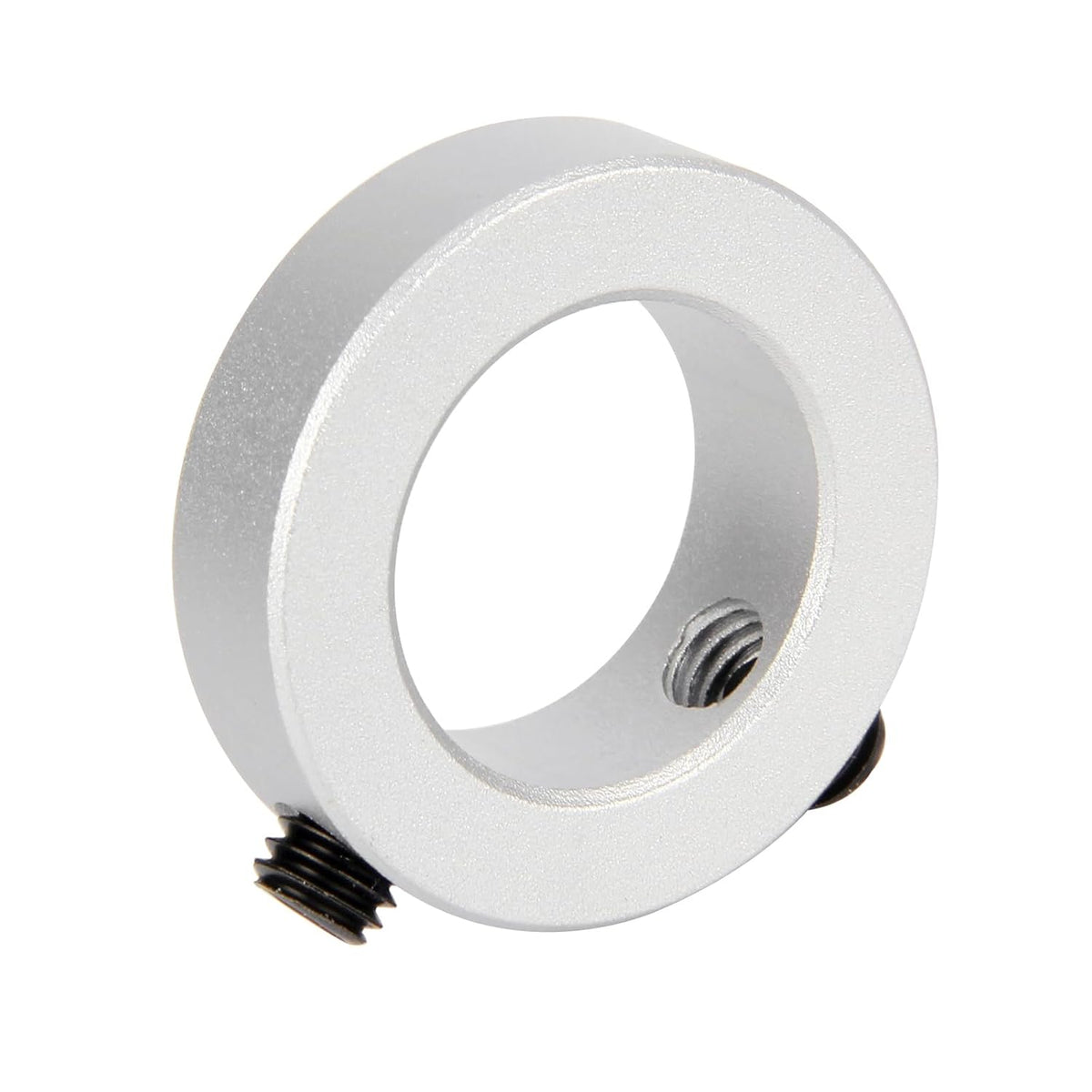 (4-Pack) Aluminum Alloy 12mm Bore Shaft Collars Screw Style，Bore Shaft Collars with 12mm Bore Size, 20mm Outer Diameter, and 8mm Width - Suitable for CNC Machine Tools