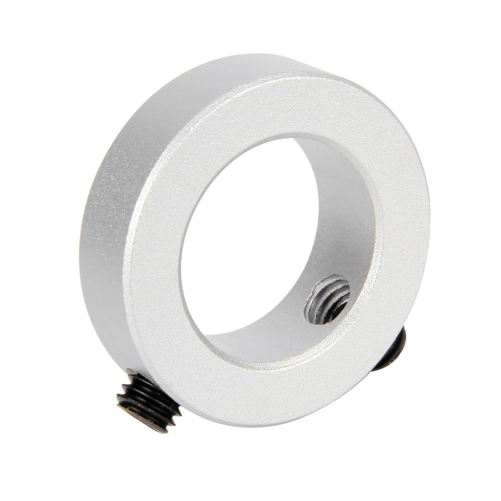 (4-Pack) Aluminum Alloy 14mm Bore Shaft Collars Screw Style，Bore Shaft Collars with 14mm Bore Size, 22mm Outer Diameter, and 8mm Width - Suitable for CNC Machine Tools