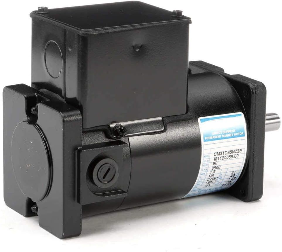 Leeson Motors DC Motor-1/8HP, 90V, 3500RPM, TENV
