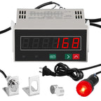 JIAWANSHUN Bidirectional Digital Counter,Proximity Switch Sensor with Alarm