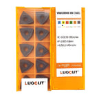 20PCS WNMG432 Lathe Turning Inserts for Stainless WNMG080408-MM-CR6011