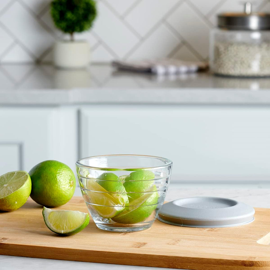 4-IN-1 PREP BOWLS. 6 Piece set (3 Bowls and 3 lids)