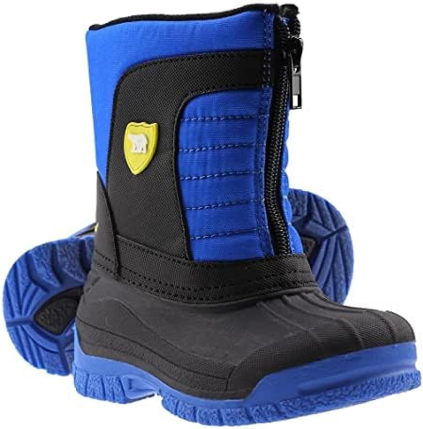 Unisex Kids Winter Boots - Warm Waterproof Insulated Comfortable Easy On/Off Kids Snow Boots for Boys and Girls