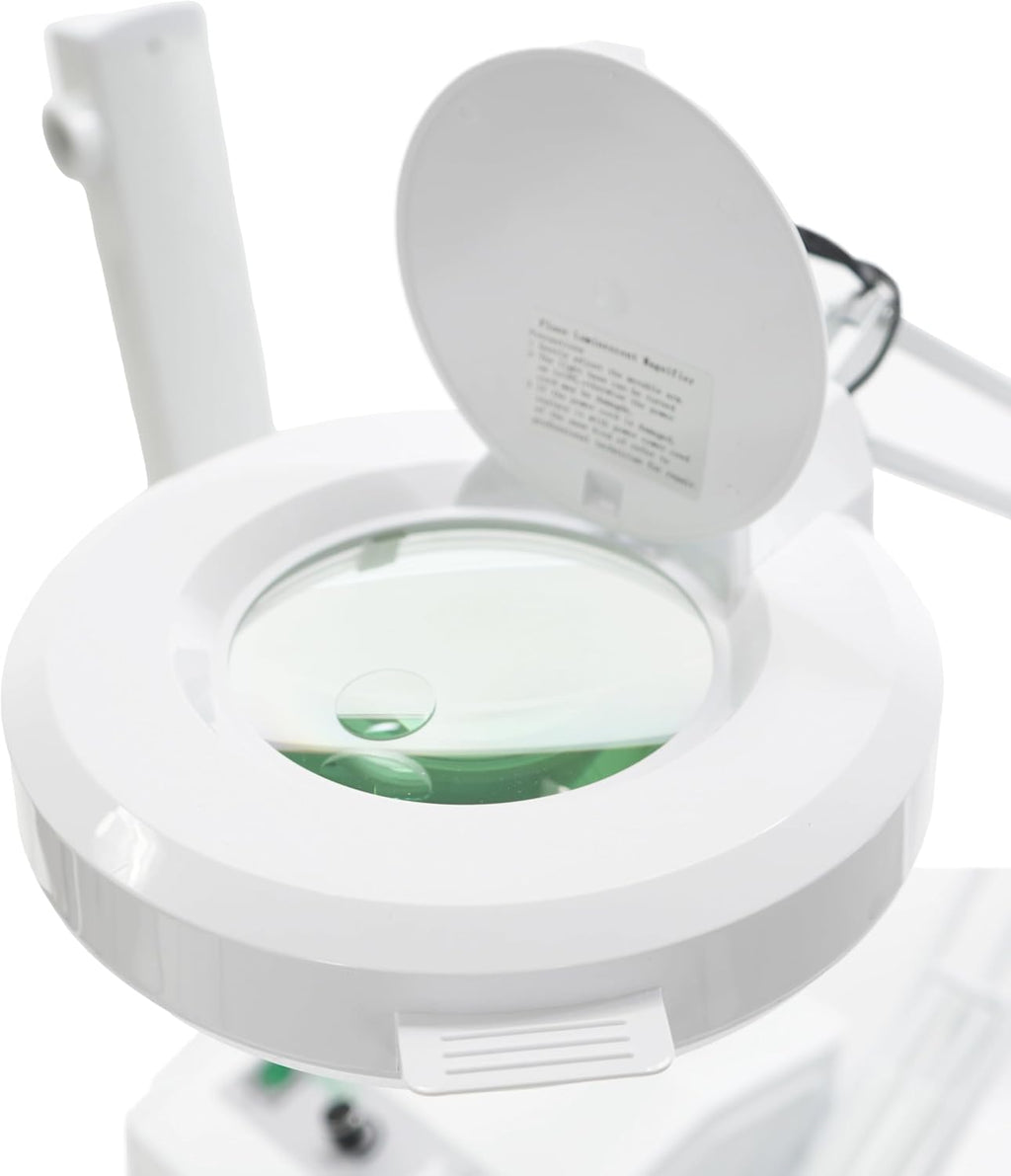 Ozone Steamer, 5 Diopter Magnifying Lamp and Electronic Brush
