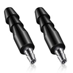 Zhanmai 2 Pcs Vac U Lock Adapter Quick Air Connector Quick Connector Device (Black)