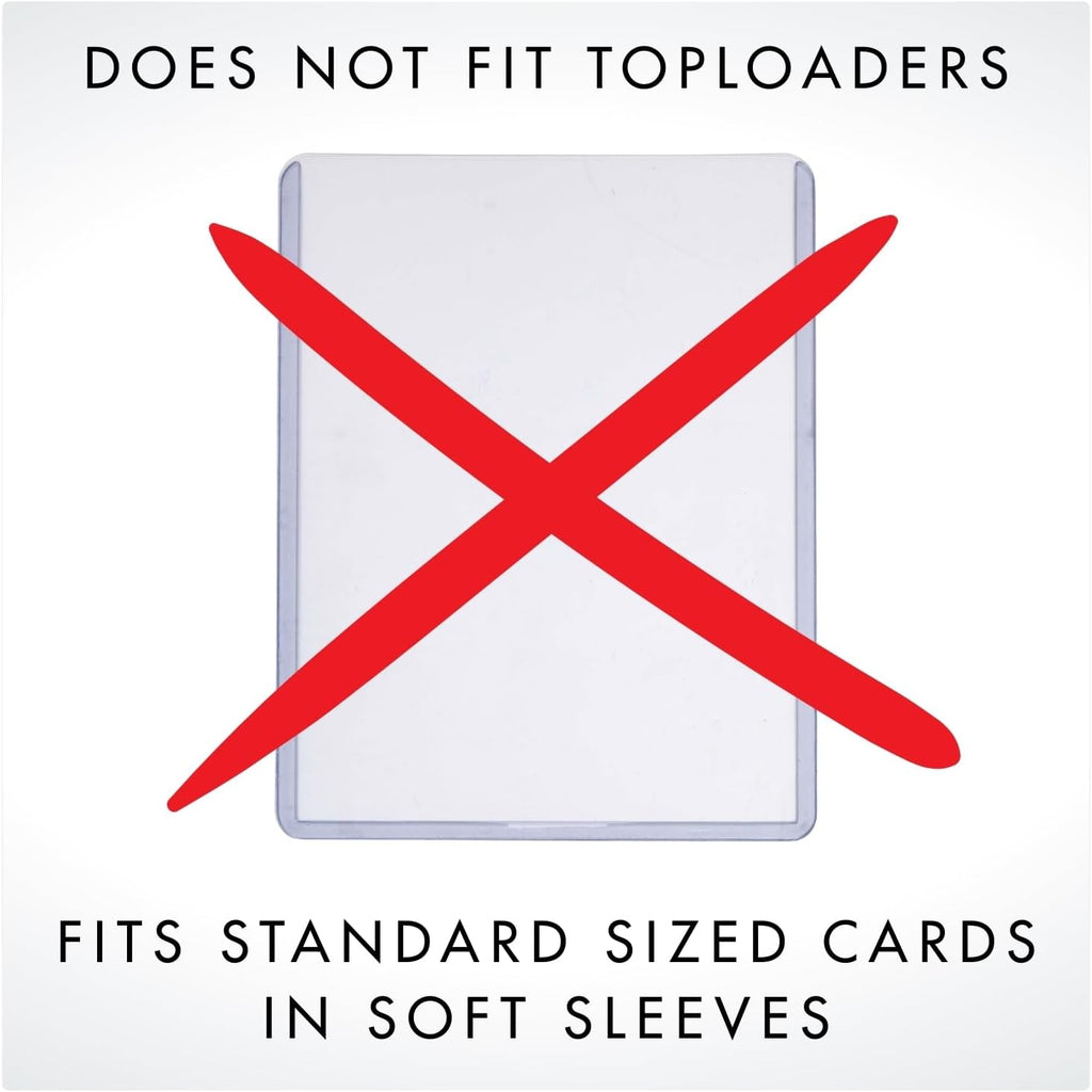 4 Pocket Zip Trading Card Binder 160 Cards Exo-Tec (Black) | Holds 160 standard-size TCG cards in 20 side-loading