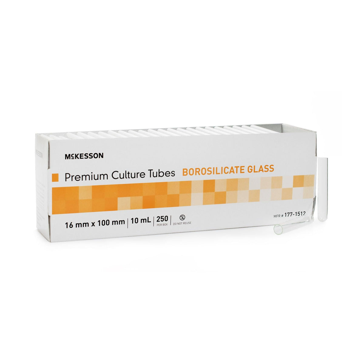 Glass Culture Tubes, 10 mL, 250 ct