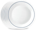 Caspian Lace 6-Piece 8.5-Inch Lunch Plate Set