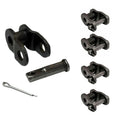 Jeremywell 5-Pieces 35 Standard Roller Chain Offset Link, 1/2 Link, Half Link, Crank Link