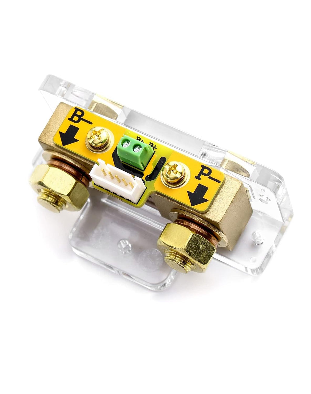 Battery Monitor Voltmeter Ammeter, Voltage Range 8V-80V and up to 500A, Voltage Current Meter with 13 ft Custom Cable