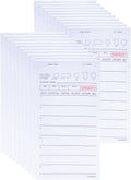 Guest Check Pads Total 1000 Sheets Waitress Notepad (20 Pads)