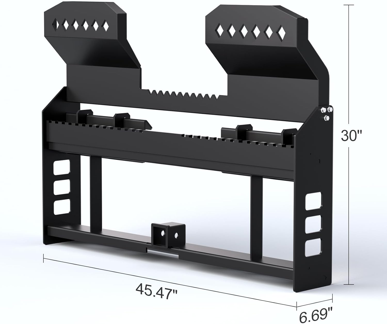 Pallet Forks Quick Attach Pallet Forks 4409 lbs Universal Skid Steer Pallet Fork Attachmen 45“ Pallet Fork Frame for