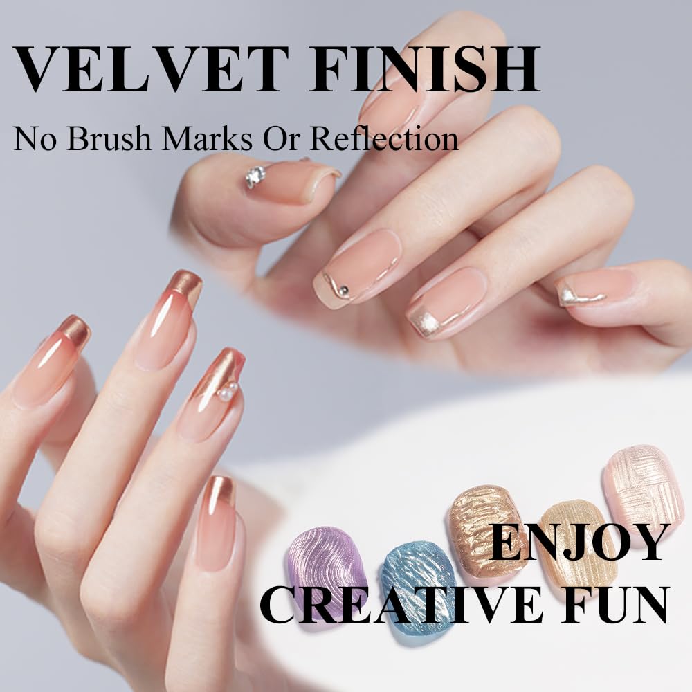 Chrome-Proof Matte Top Coat for Isolated Chrome Nail Art