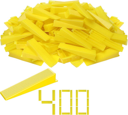 400pcs Reusable Tile Wedges for 1/8", 1/16", 1/32" Tile Spacers