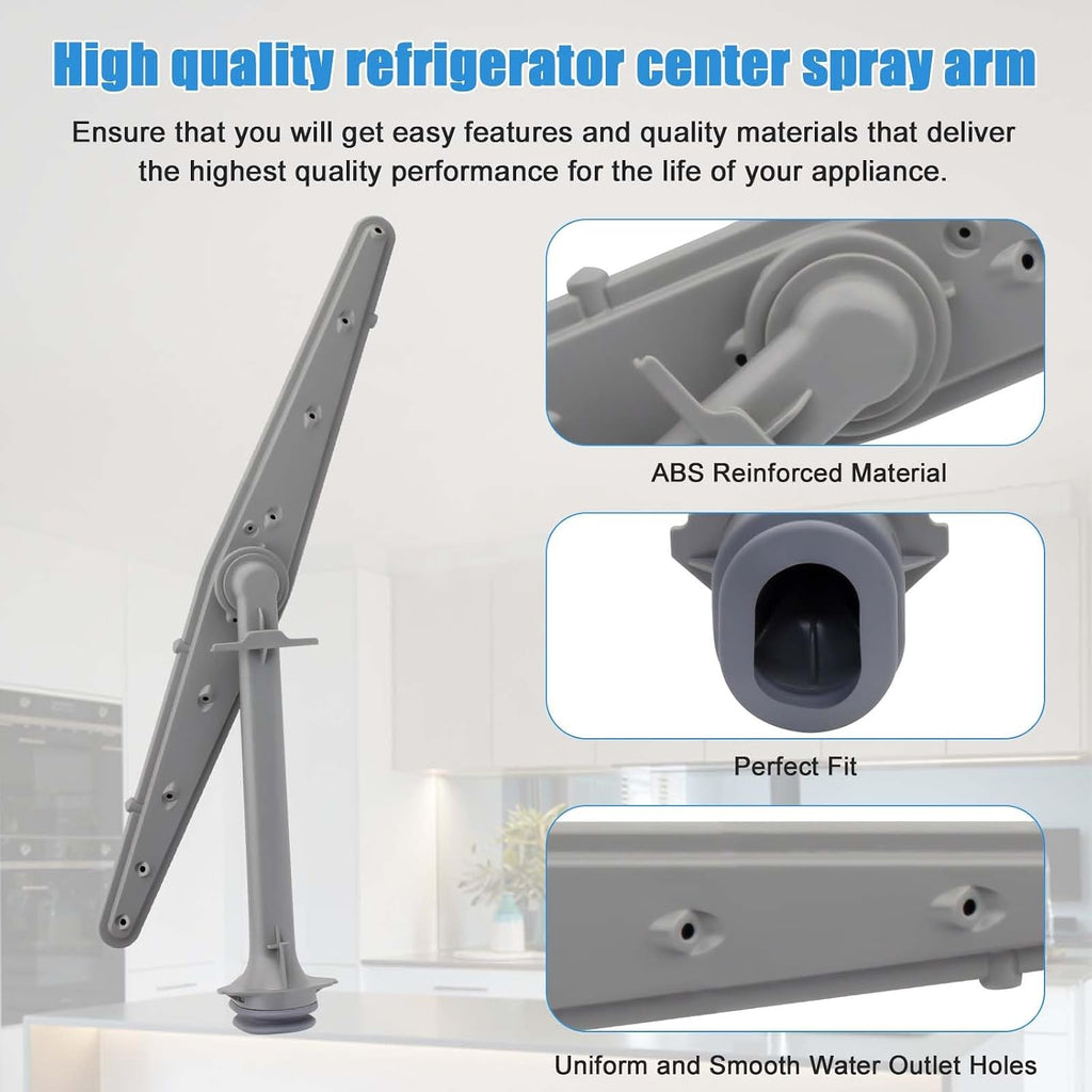 5304506740 (AP6036364) Dishwasher Spray Arm,Center Wash Arm Assembly compatible with Frigidaire, Ikea Dishwasher Replaces 5304498136, 4455105, PS11770527