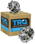 TRQ Front Wheel Bearing & Hub Assembly Set