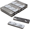 Name Badge Magnets, Magnetic Name Tag Holders, Set of 12 (24 Pieces)