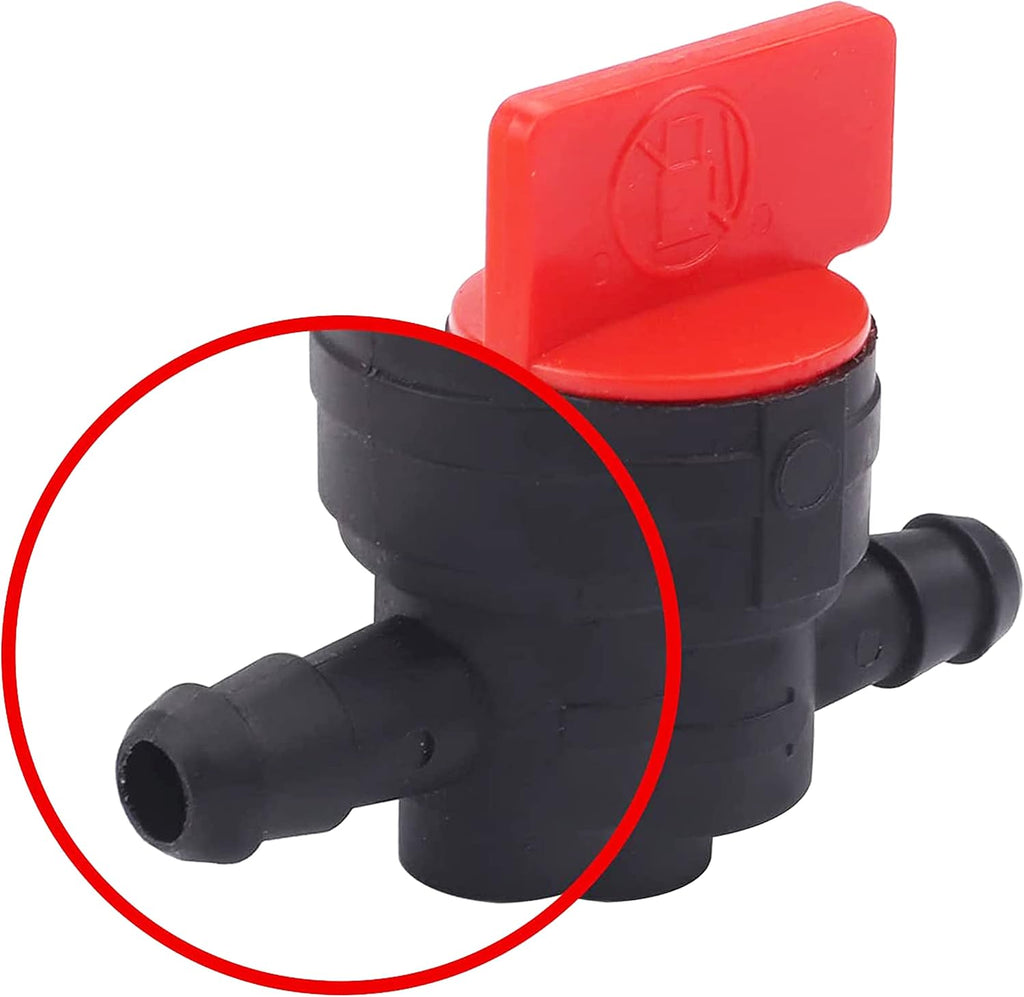 698183 494768 1/4" Fuel Line Fuel Shut-off Valve and 691035 Fuel Filter for fits 493960 697947 298090 298090S 395018 Toro 1-603770 54-3150 Murray 7800272 7800528 Lawn Mower