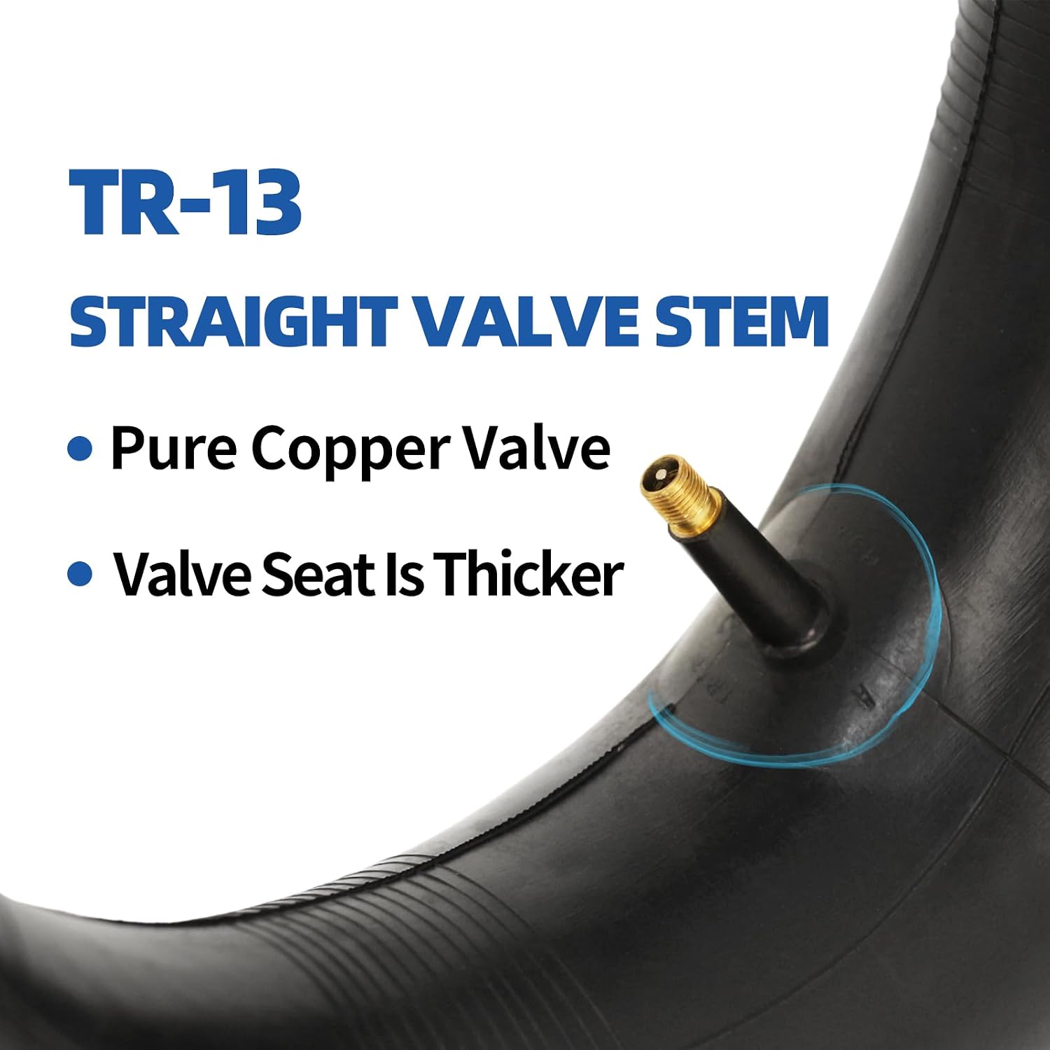 15x6.00-6 Lawn Mower Tire Inner Tubes, TR-13 Valve Stem, 2 Pack | Heavy-Duty Inner Tubes, Fits for Ride-on Mower