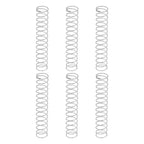 6Pcs Compression Spring 1mm Wire Diameter x 15mm OD x 90mm Long