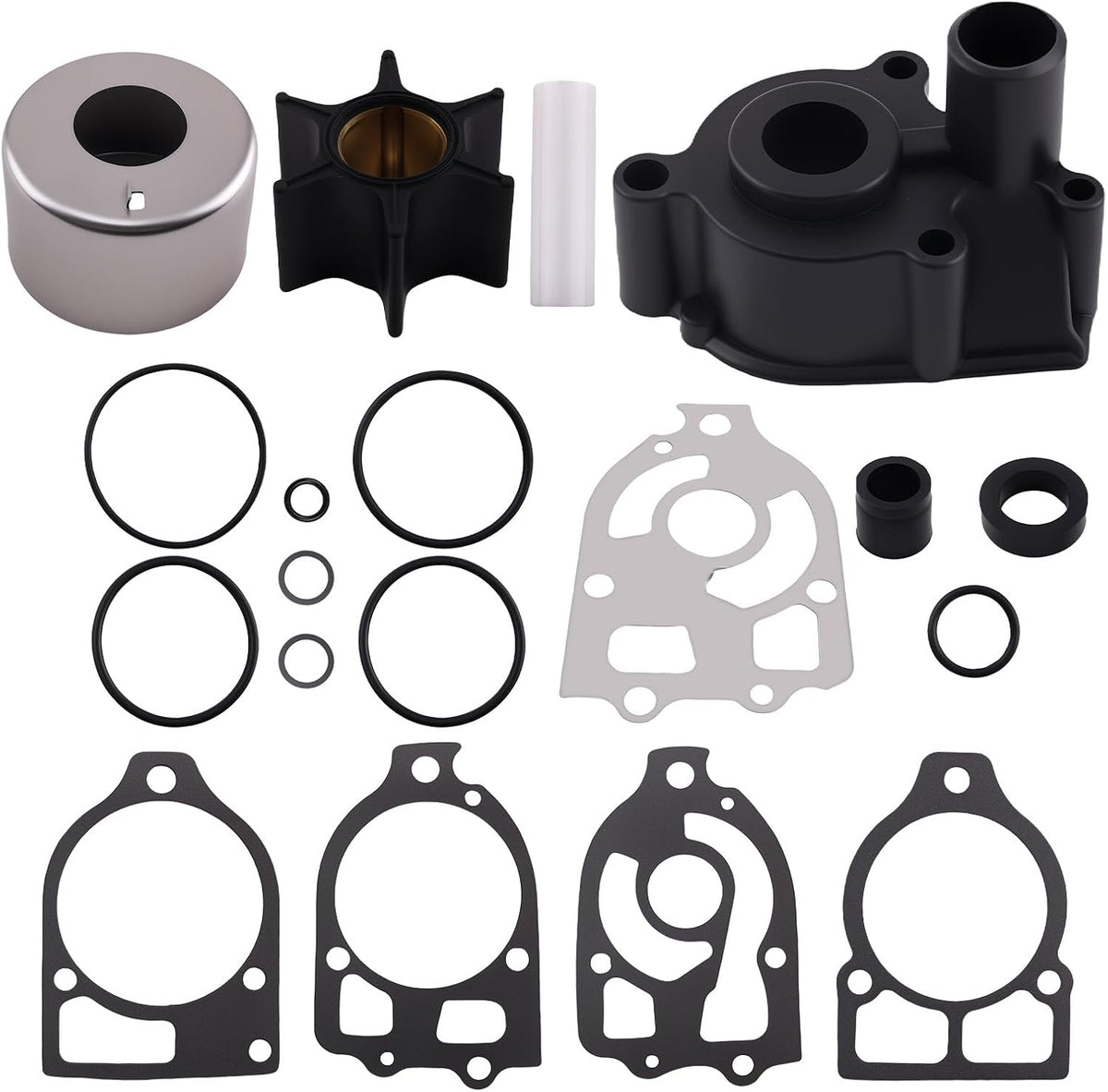maXpeedingrods Outboard Water Pump Impeller Repair Kit for Mercury Outboard