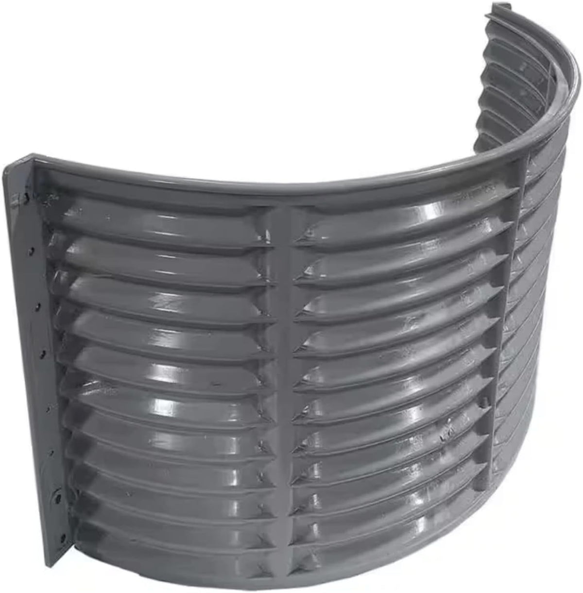 Round Plastic Egress Window Well Cover, 37 Inch Diameter x 24 Inch Height