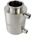 BVV Fully Jacketed Containers size 6" Tri-Clamp x 8" Deep