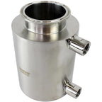 BVV Fully Jacketed Containers size 6" Tri-Clamp x 8" Deep
