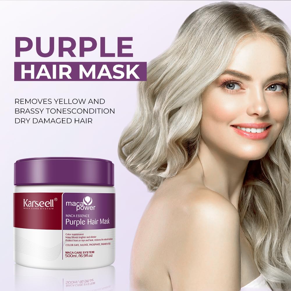 Purple Hair Mask, 16.90 oz